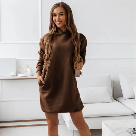 Mira Spliced Mini Hoodie