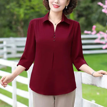 Breeze Soft Half Sleeve Blouse