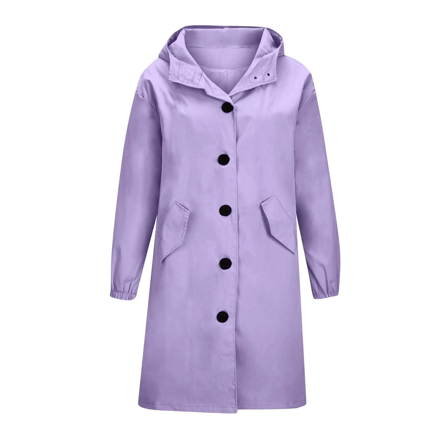 Women’s Long Hooded Trench Coat