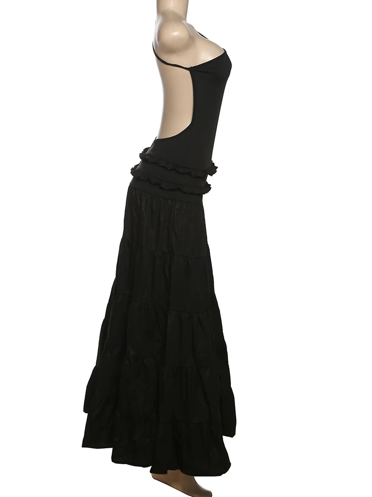 Enchanted Grace One-Shoulder Maxi Dress