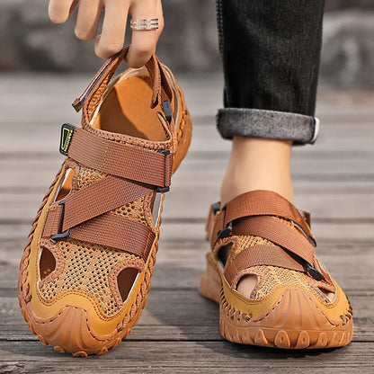 TerraWalk Genuine Leather Men’s Sandals