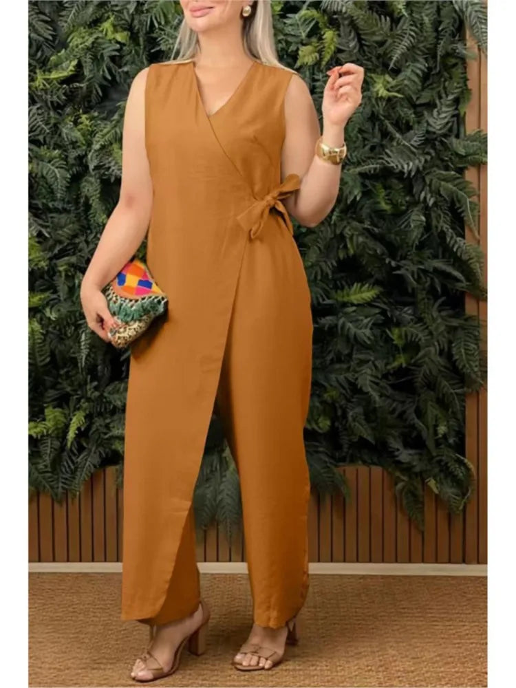 Chic Hollow Out Summer Jumpsuit
