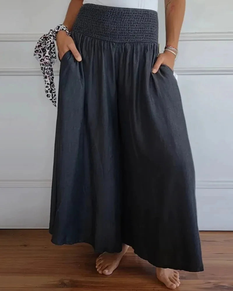 Spring Flow High-Waist Pants