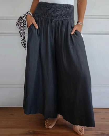 Spring Flow High-Waist Pants