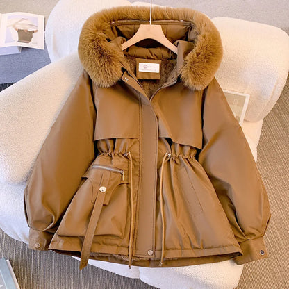 Fleece Lined Puffer Parka