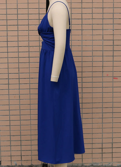 Backless V-Neck Camis Dress