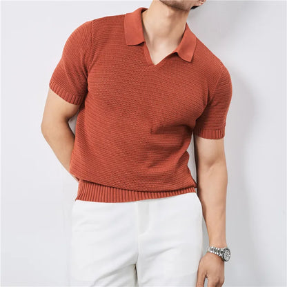 Korean Style Slim Fit Polo Shirt