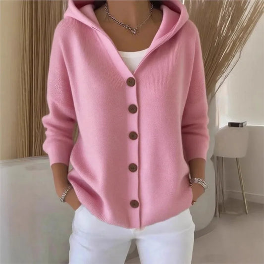 Women’s Hooded Knit Cardigan