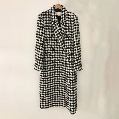Heritage Check Woolen Overcoat