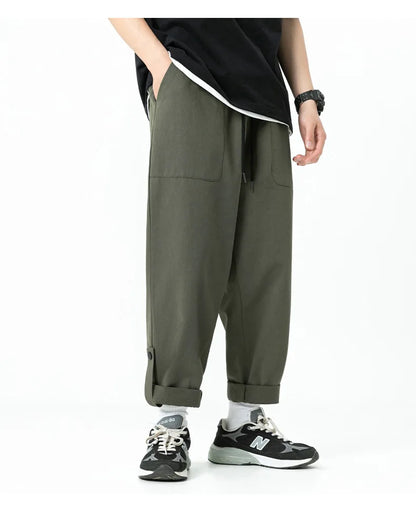 Men’s Cotton Straight Cargo Pants