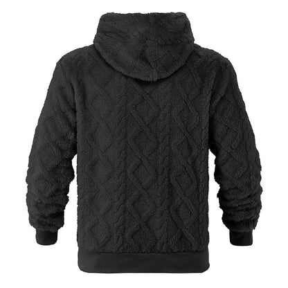 Shadow Weave Luxe Dual Velvet Hoodie