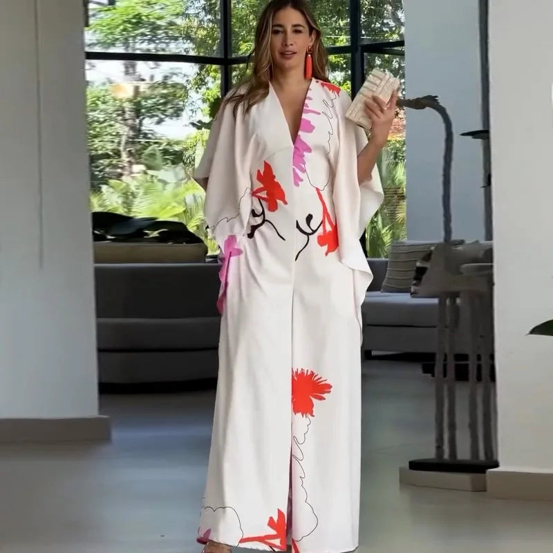 Vera Bloom Wide-Leg Office Jumpsuit