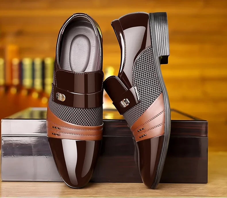 Regal Step Wine Red Loafers