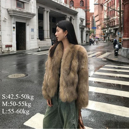 Women’s Short Fur Jacket