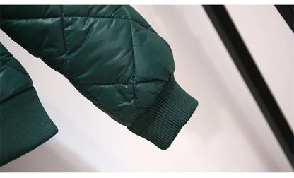 Chic Puff Short Cotton Parka Jacket