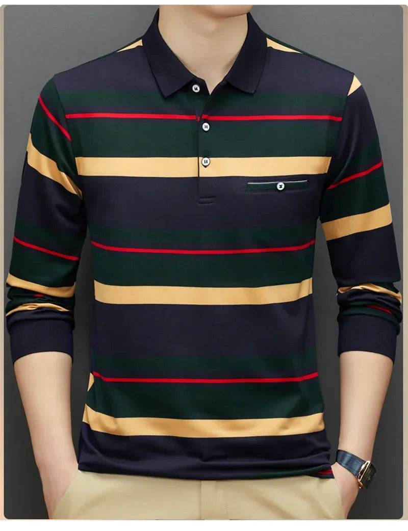 Striped Polo Shirt
