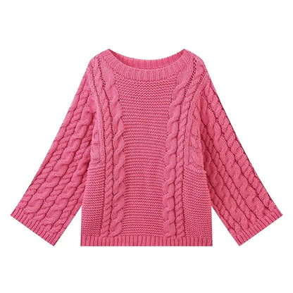 Twist Loom Chunky Knit Pullover Sweater