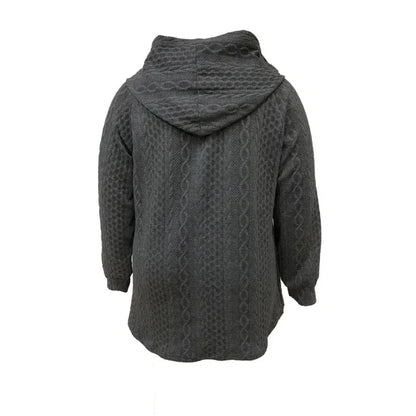 Women’s Casual Hooded Coat — Long-sleeve