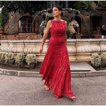 Lace Envy Backless Party Dress