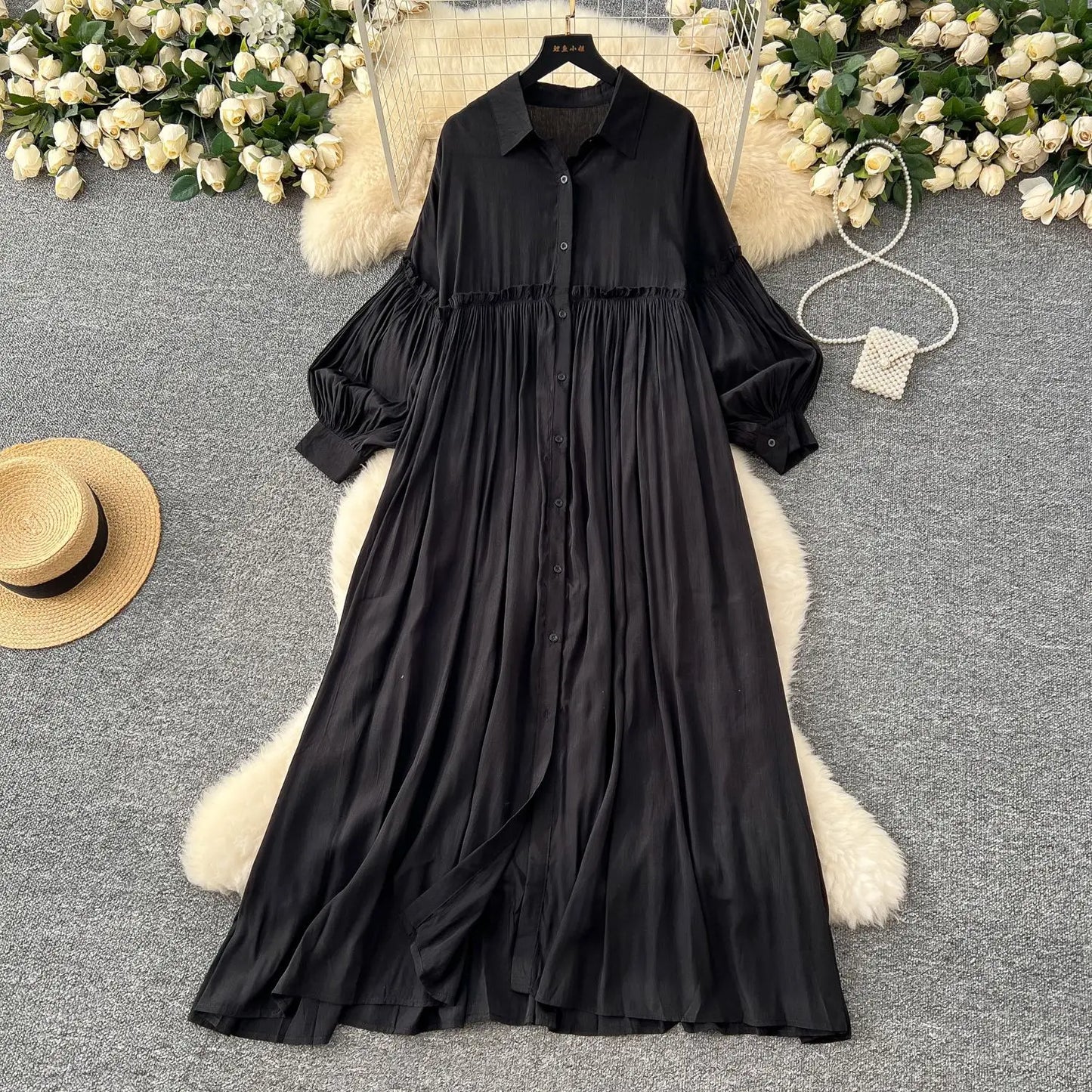 Boho Muse Spliced Maxi Dress