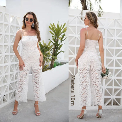 Lucia Lace One Piece Jumpsuit