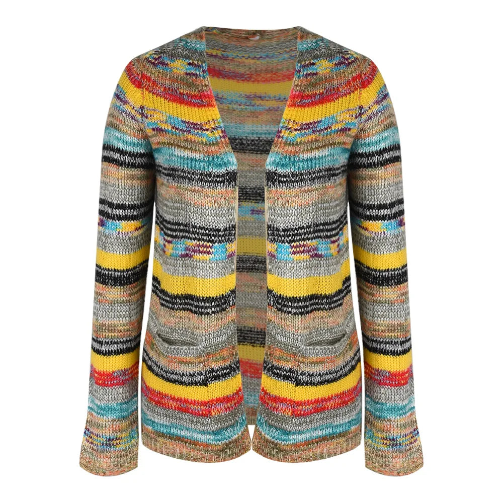 ChicEase Y2K Knit Crop Cardigan