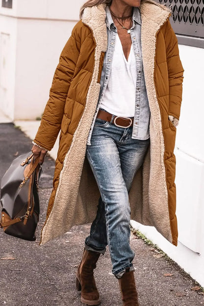 Cozy Fleece-Lined Winter Coat for Women