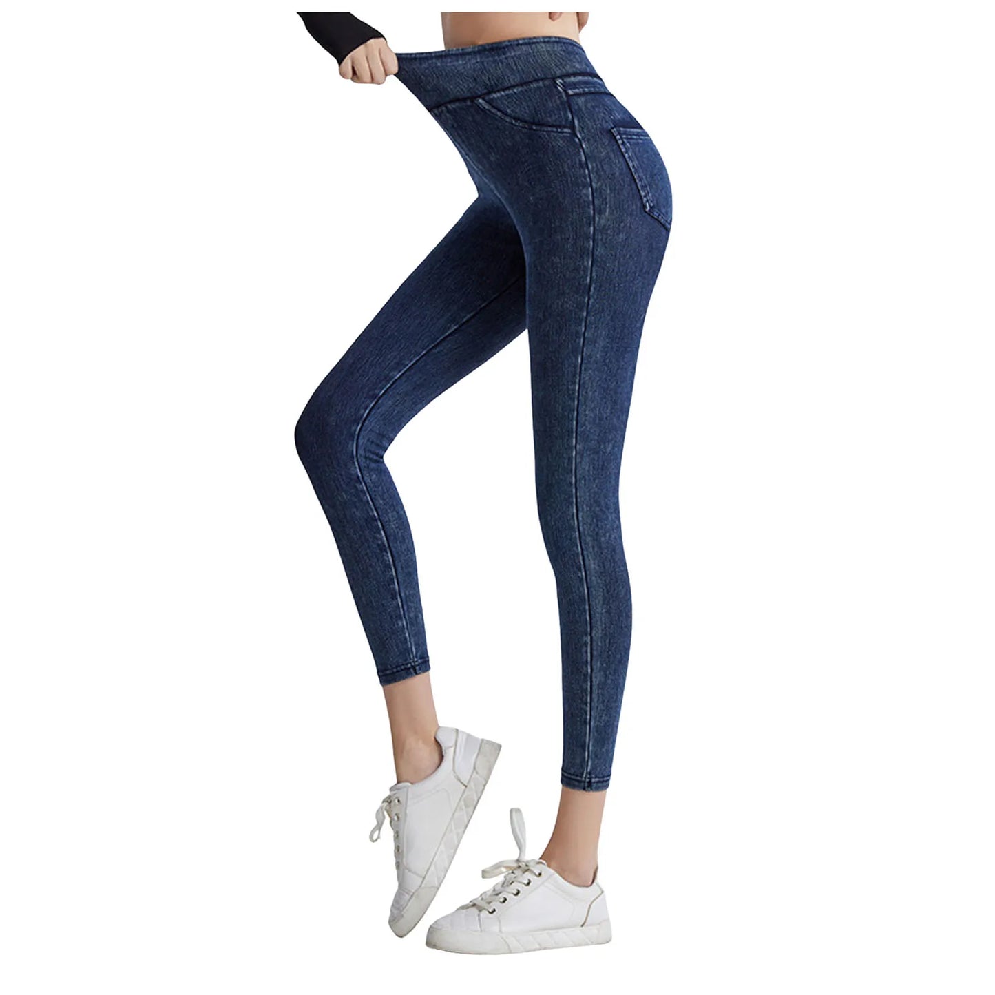 Denim Sport Leggings Women
