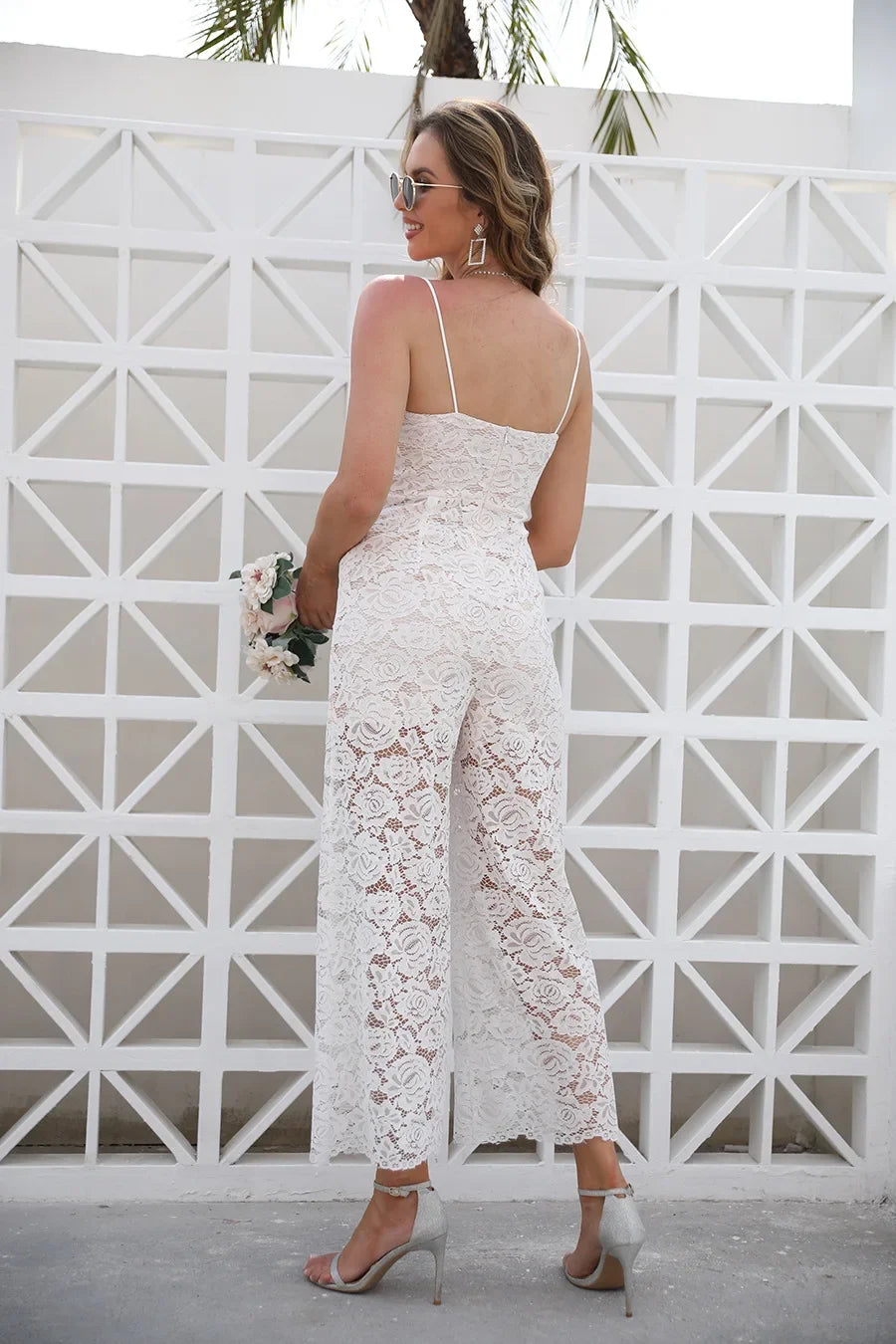 Lucia Lace One Piece Jumpsuit