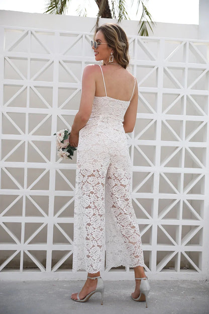 Lucia Lace One Piece Jumpsuit