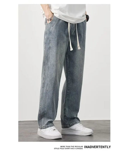 Letter Print Jeans