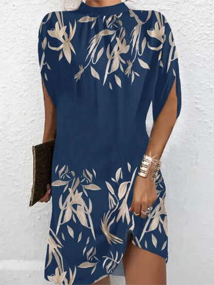 Twilight Swirl Batwing Mini Dress