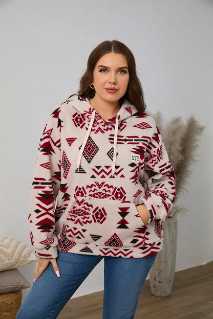 Cozy Hood Oversized Fluffy Hoodie