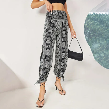 High Waist Harem Pants