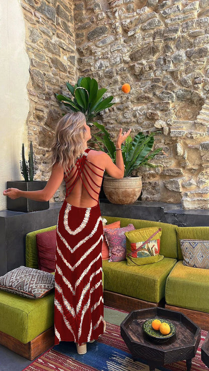 Lace Whisper Printed Spring Dress