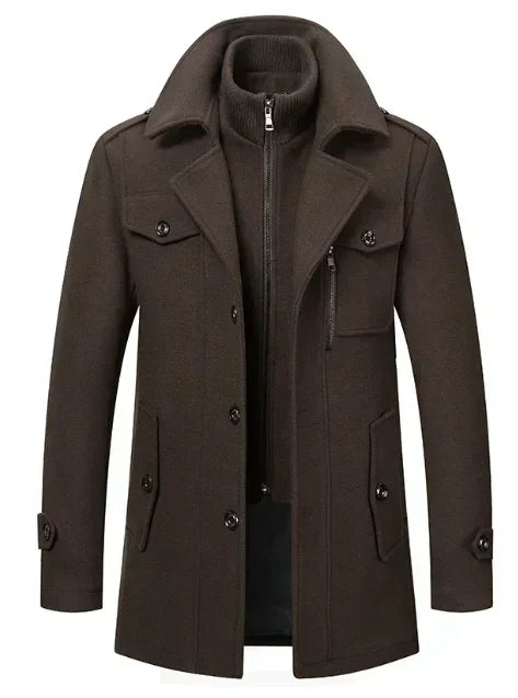 Regent Frost Wool Business Coat