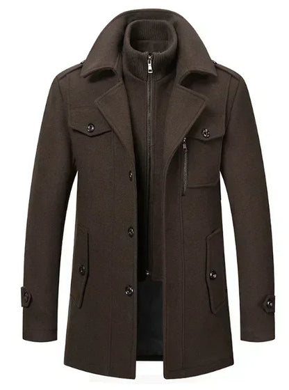 Regent Frost Wool Business Coat