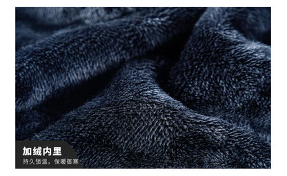 Men’s Retro Sports Lamb Wool Jacket