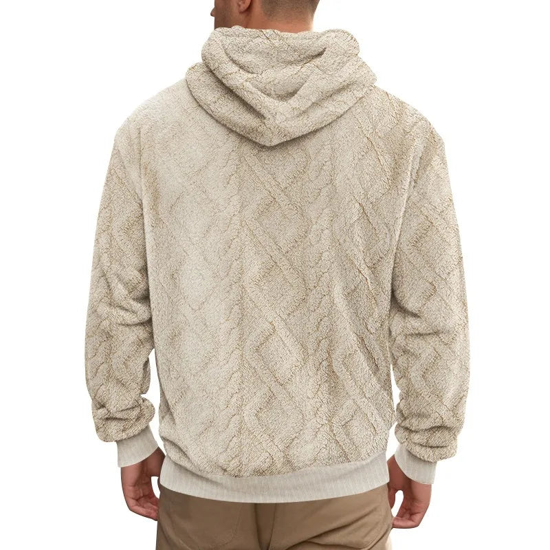 Shadow Weave Luxe Dual Velvet Hoodie