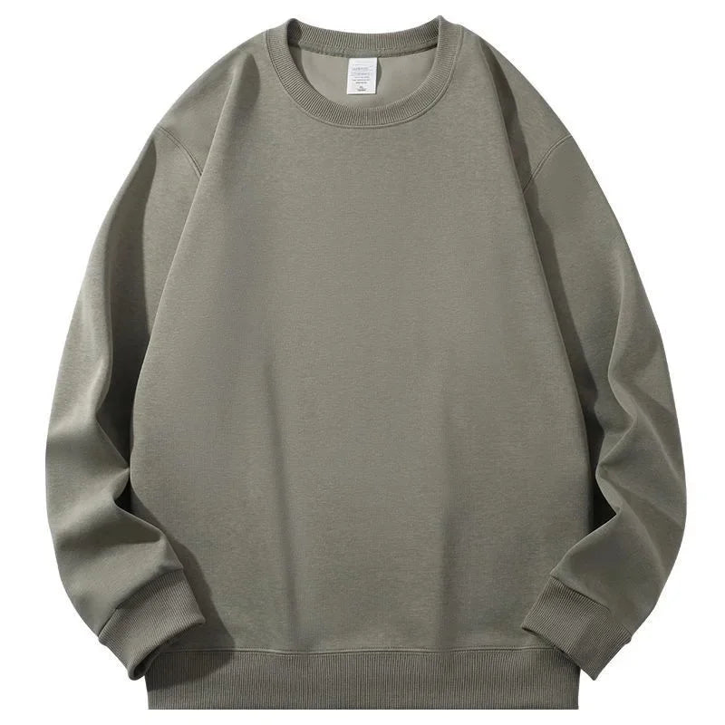 Casual Loose Fit Round Neck Sweatshirt