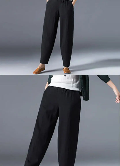 Breezy Ease Cotton Harem Pants