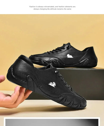 Business Casual Leather Loafers