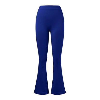 V-Back High Waist Horn Leggings