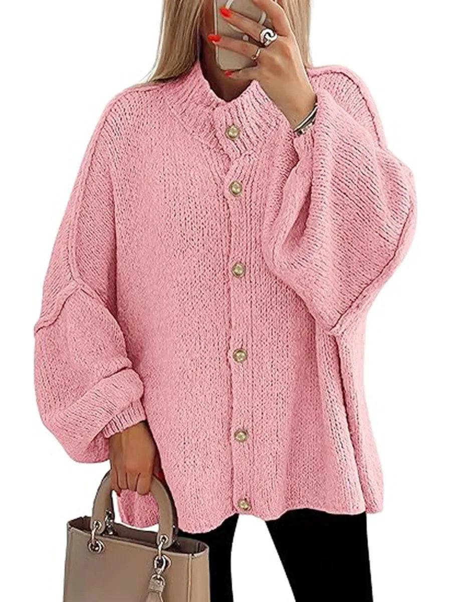 Women’s Loose Long Sleeve Knitted Sweater