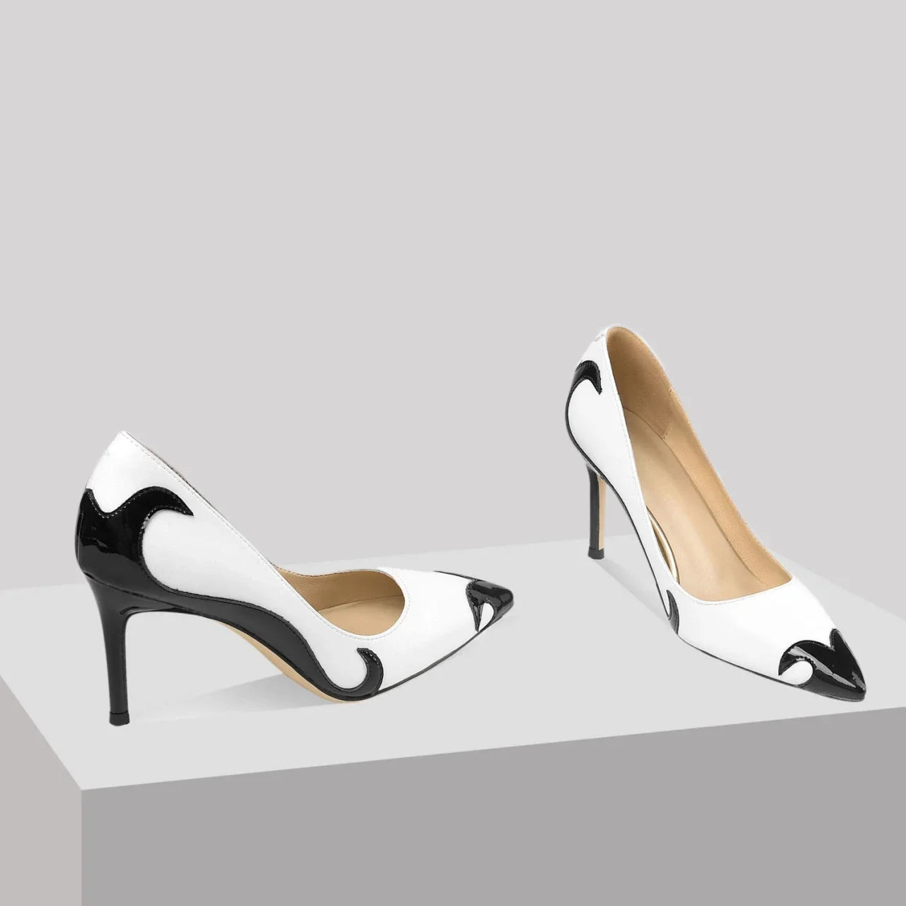 Pointed Toe Stiletto Party Heels