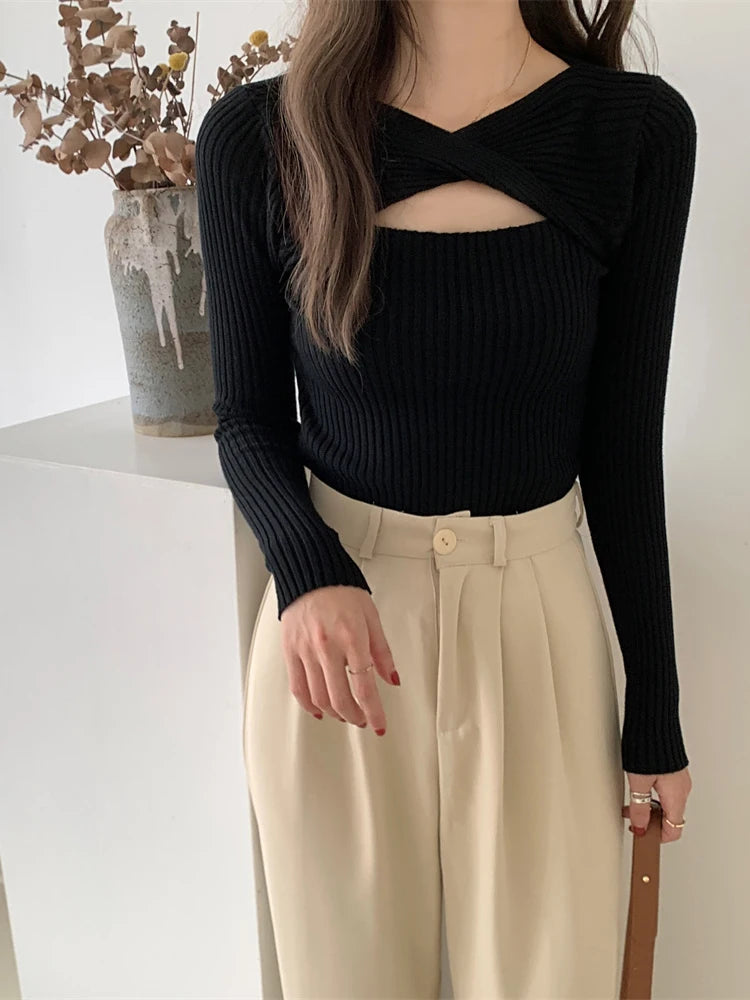 Chic Cashmere Knit Sweater