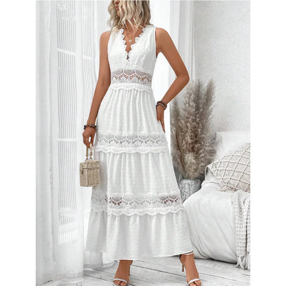 Elegant Lace Bohemian Dress