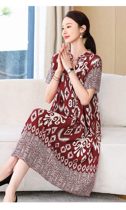 Plus Size Cotton Sleep Dress