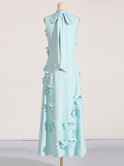 Lace Luxe Patchwork High Waist Dress