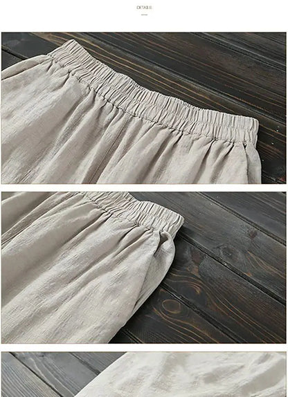 Breezy Ease Cotton Harem Pants